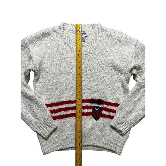Vintage Jennifer Moore Adventure knit sweater women Sz small Petites casual boho - Picture 6 of 9
